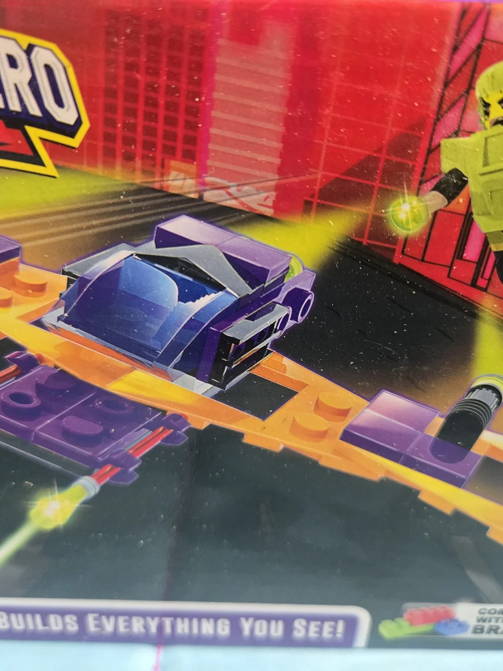 NEW, Blokko Superhero Metro Pursuit 53 pieces New Sealed